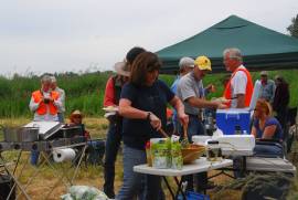 Lunch is served at the annual Field Trial